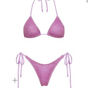 COPY - BNWT *BLUE* Triangl Bikini Set